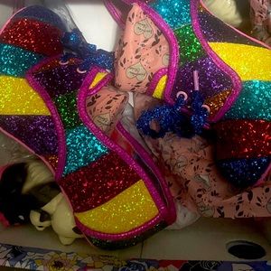 Irregular choice  size 39 brand new panda rainbow
